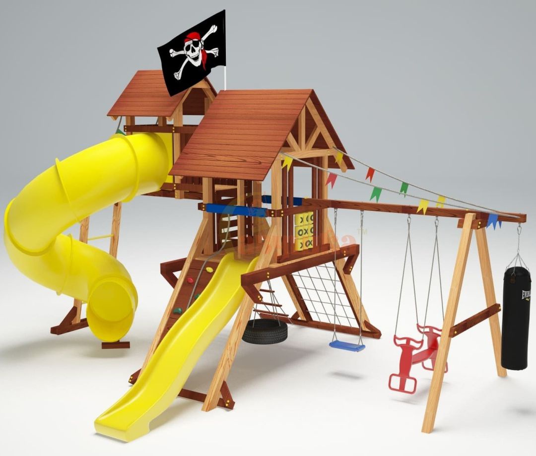 Детская игровая площадка Савушка Lux 14